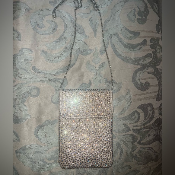 Handbags - Rhinestone Crossbody Purse